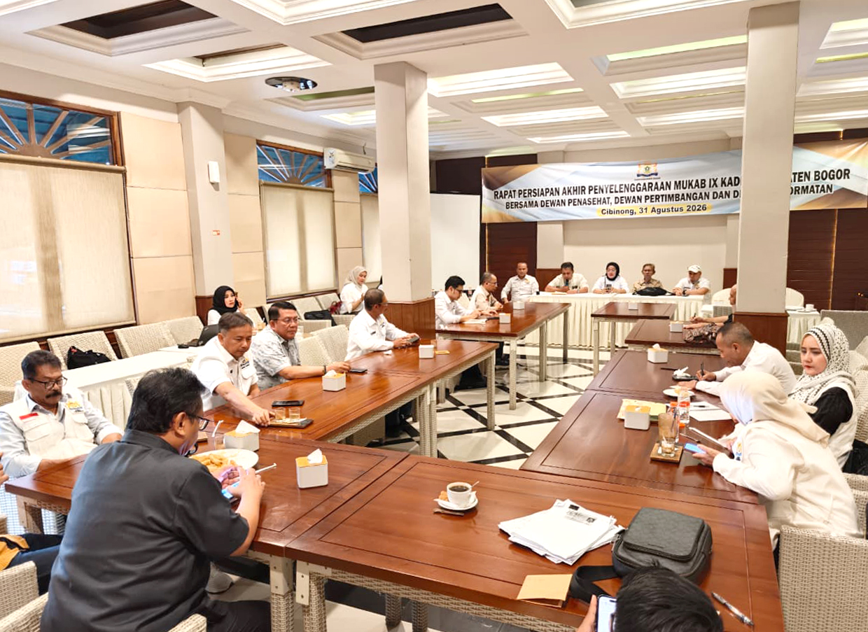 Rapat lanjutan gabungan SC dan OC, Persiapan Mukab IX KADIN Kabupaten Bogor